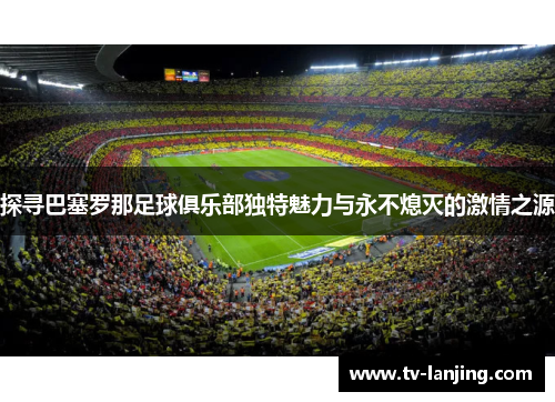 探寻巴塞罗那足球俱乐部独特魅力与永不熄灭的激情之源